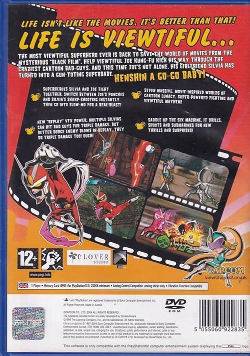 Viewtiful Joe 2 - PS2 (B Grade) (Genbrug)